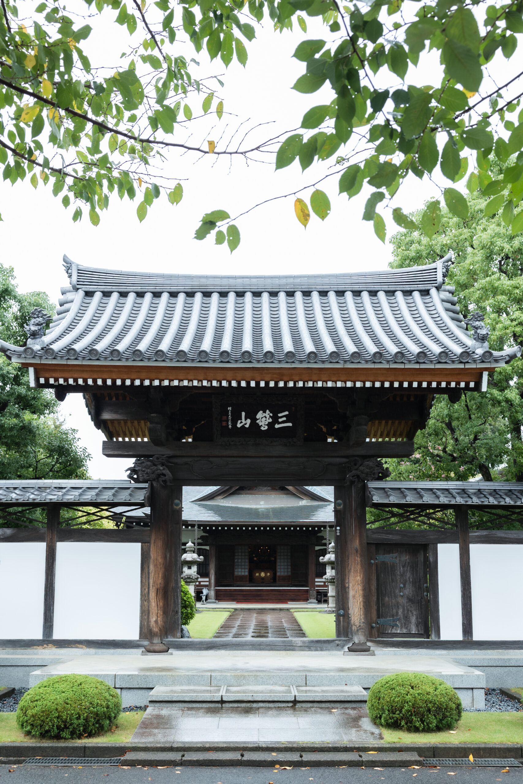 大昌寺の山門